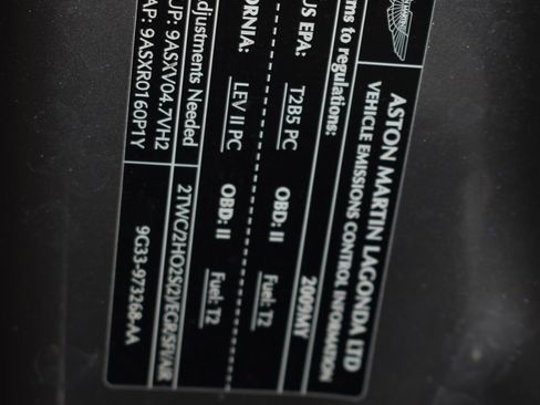 Used 2009 Aston Martin V8 Vantage image 54