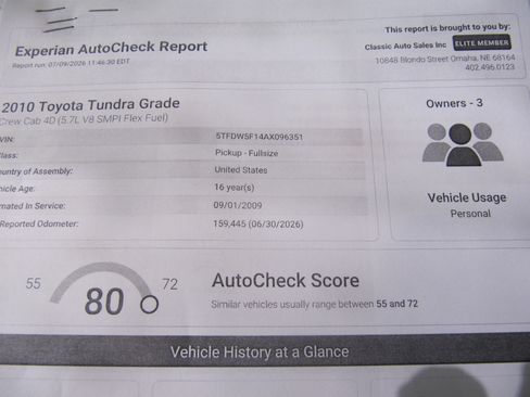 Used 2010 Toyota Tundra 4x4 CrewMax image 79
