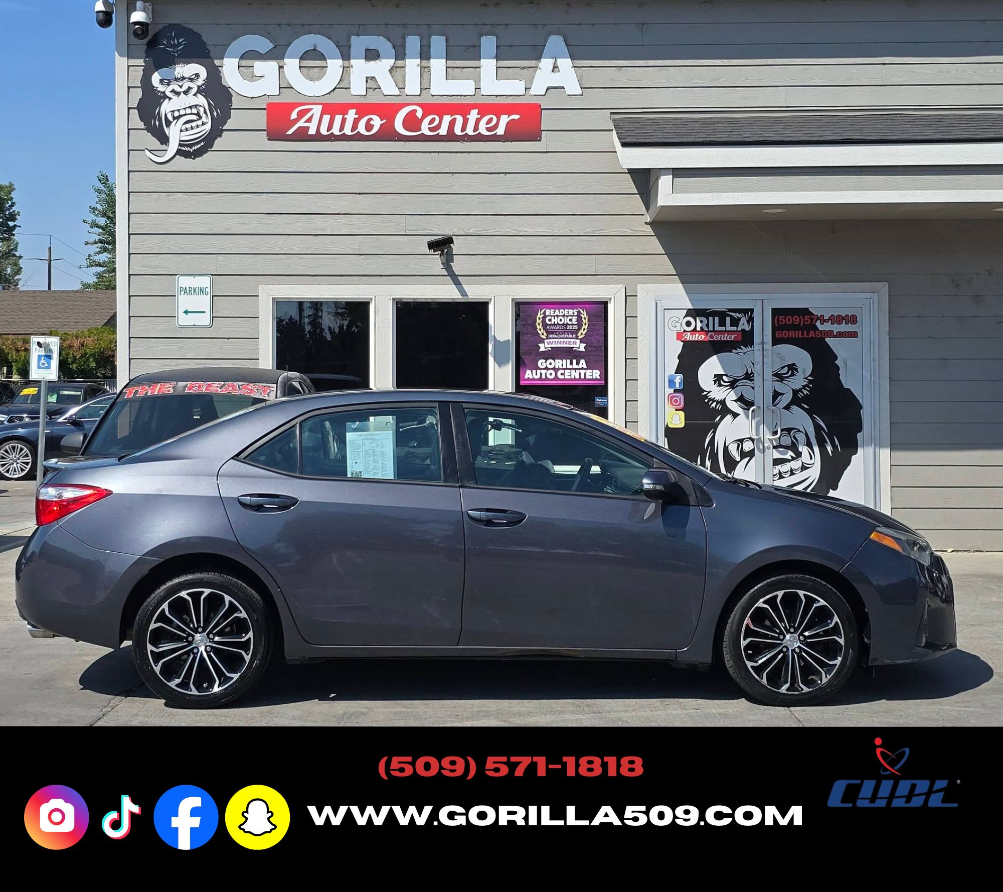 Used 2014 Toyota Corolla S Plus FWD image 8