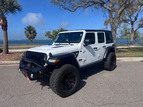 Used 2024 Jeep Wrangler 4WD Unlimited Sport image 3