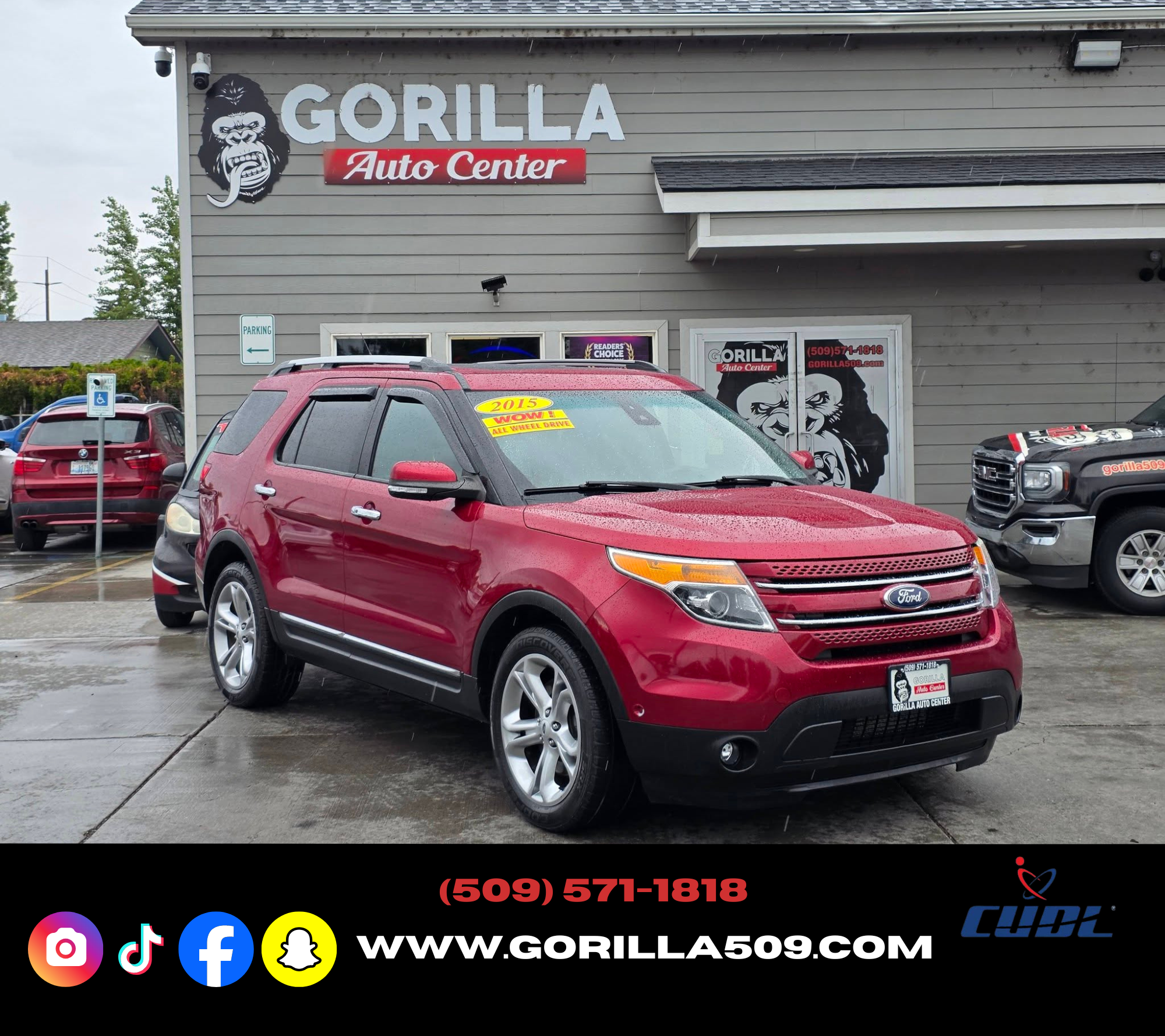 Used 2015 Ford Explorer 4WD Limited image 1