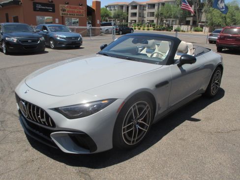 Used 2022 Mercedes-Benz SL 55 AMG 4MATIC image 21