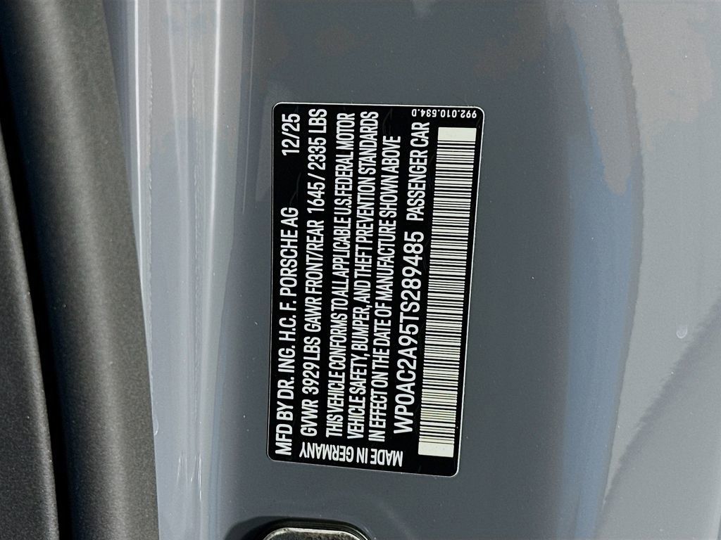 New 2026 Porsche 911 GT3 RWD image 34