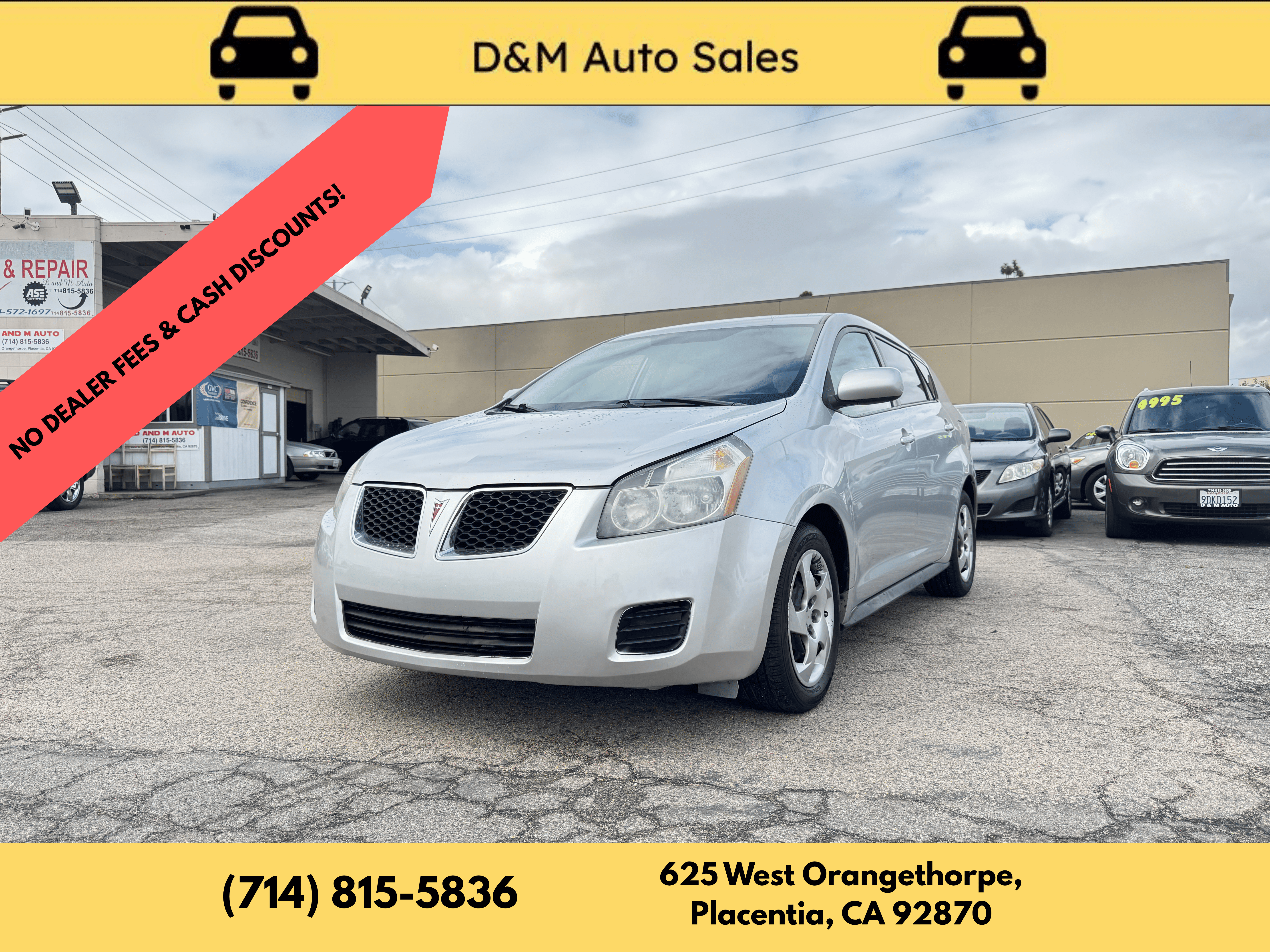 Used 2009 Pontiac Vibe UNAVAIL FWD image 2