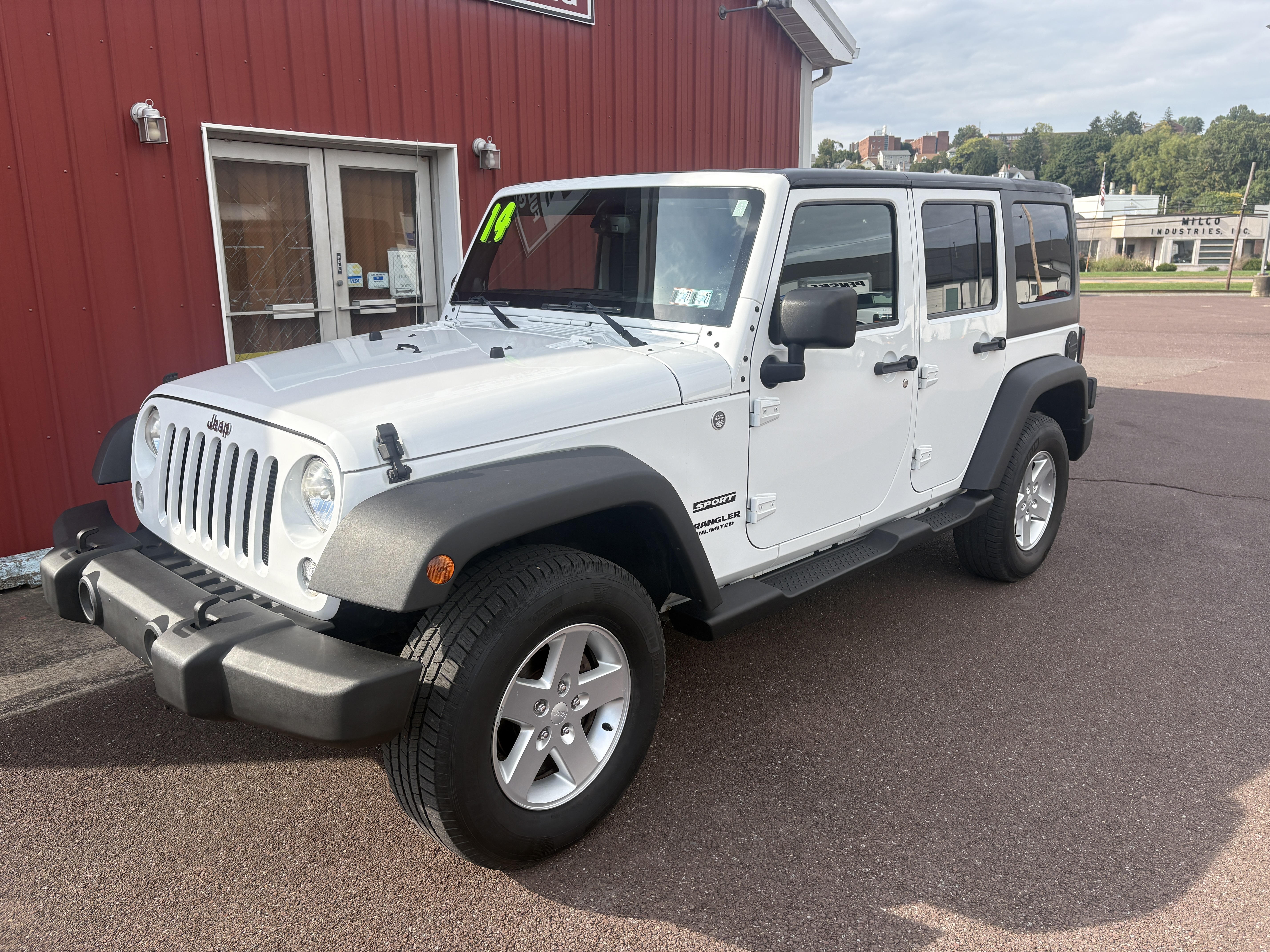 Used 2014 Jeep Wrangler 4WD Unlimited Sport image 2