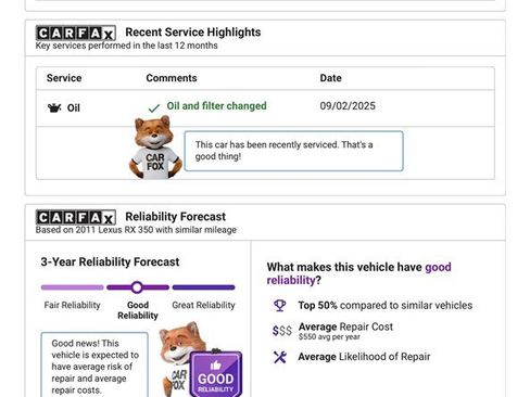 Used 2011 Lexus RX 350 image 17