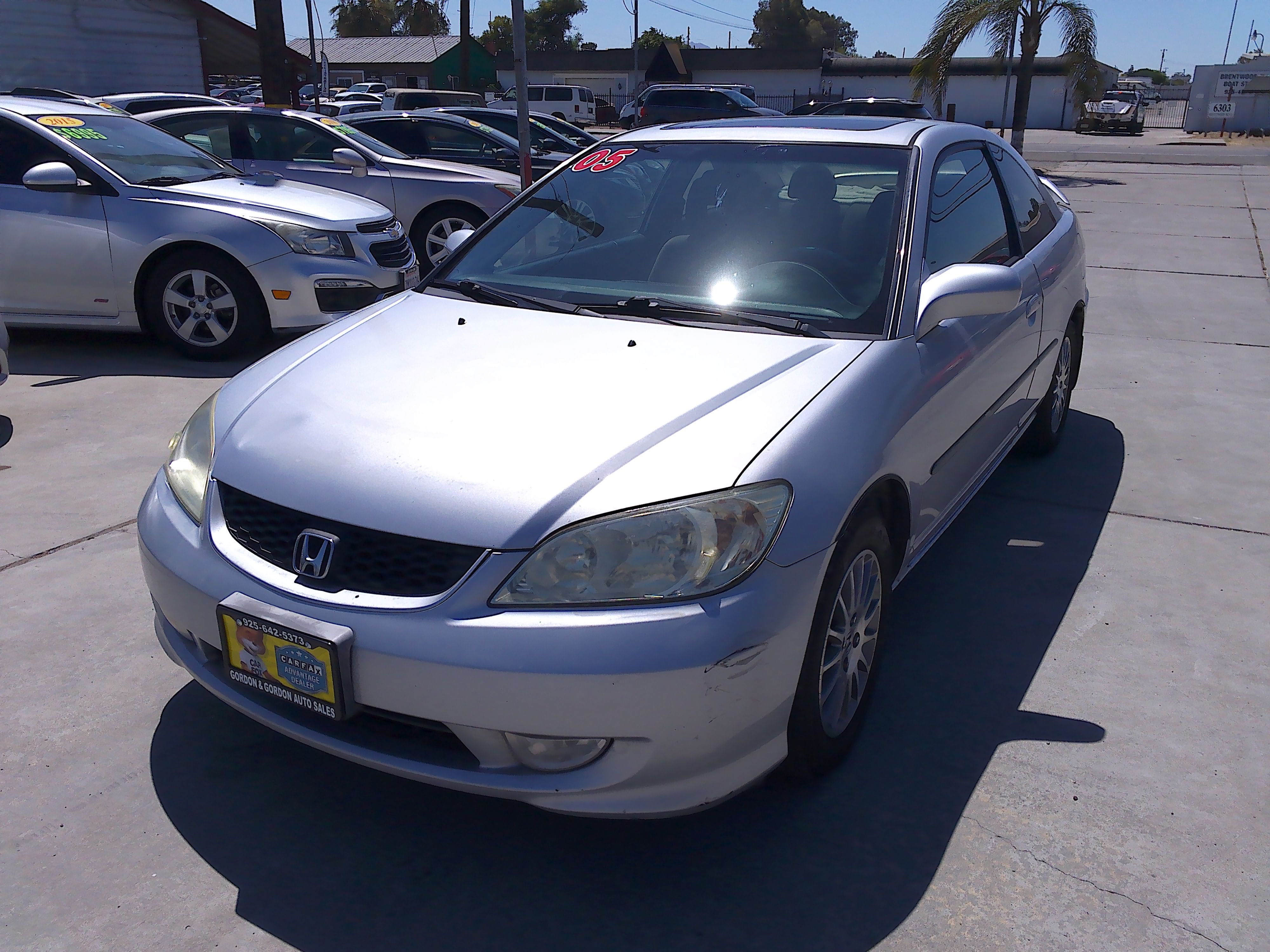 Used 2005 Honda Civic EX Coupe image 2