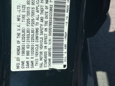 Used 2004 Honda CR-V EX image 15