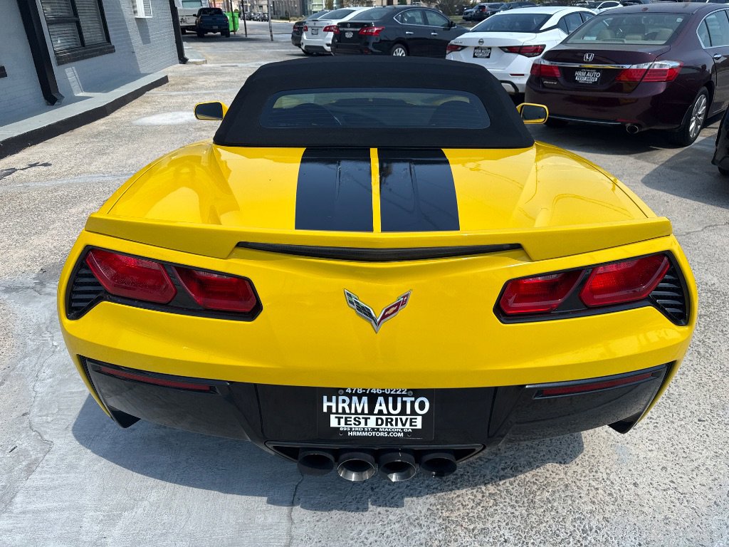 Used 2014 Chevrolet Corvette Stingray Convertible w/ 2LT Preferred Equipment Group RWD image 8