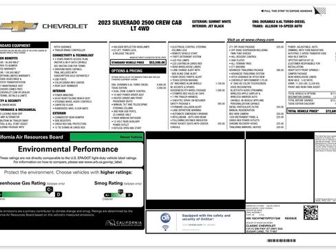 Used 2023 Chevrolet Silverado 2500 4x4 Crew Cab LT image 21