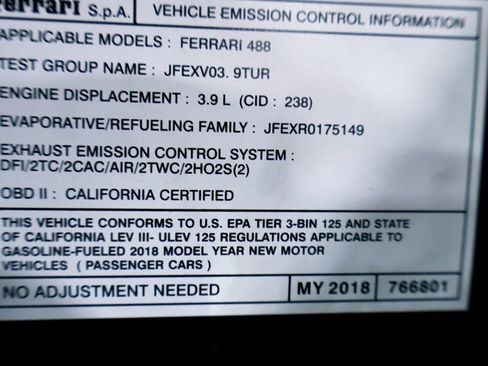 Used 2018 Ferrari 488 GTB image 37