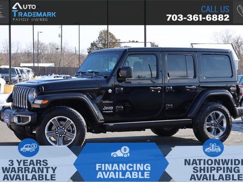 Used 2018 Jeep Wrangler Unlimited Sahara image 1