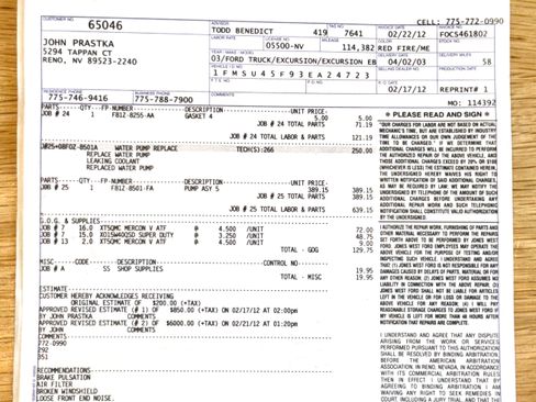 Used 2003 Ford Excursion Eddie Bauer image 90