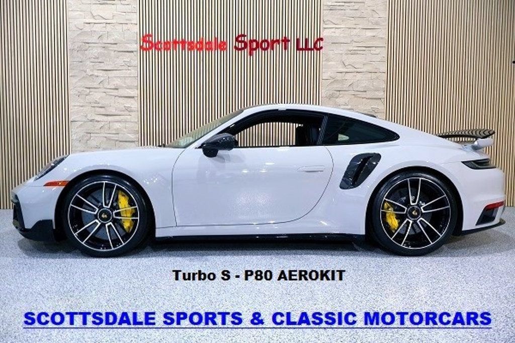 Used 2025 Porsche 911 Turbo S Coupe AWD/4WD image 1