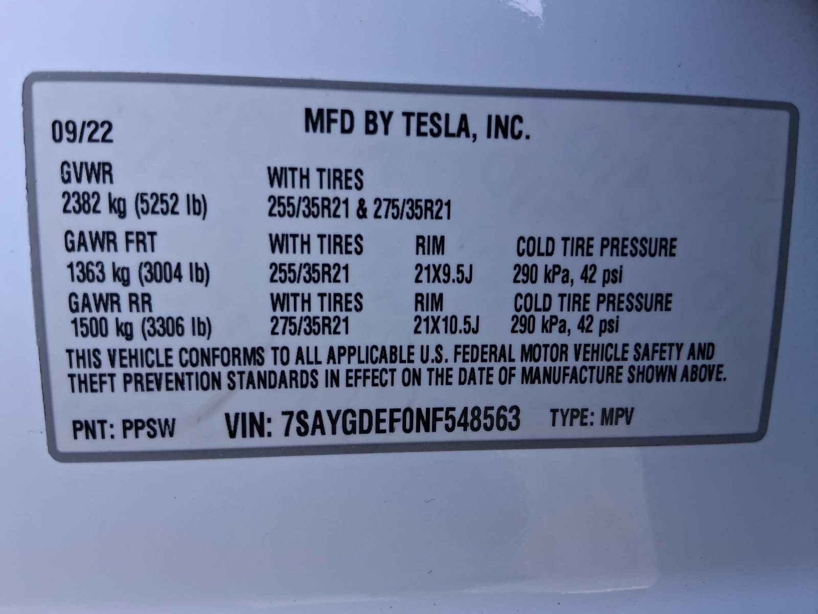 Used 2022 Tesla Model Y AWD Performance image 13