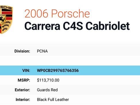 Used 2006 Porsche 911 Carrera 4S image 11