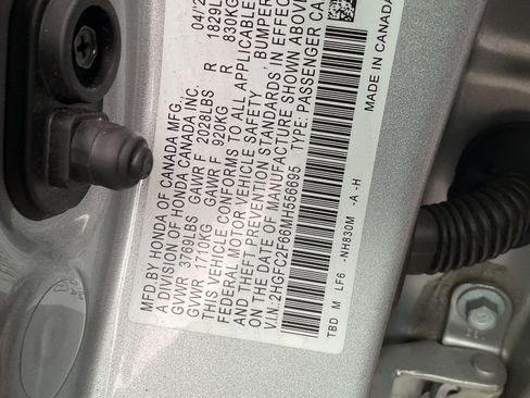 Used 2021 Honda Civic LX Sedan image 13