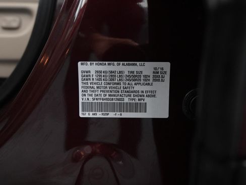 Used 2016 Honda Pilot Touring image 30