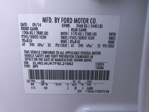 Used 2015 Lincoln MKX image 45