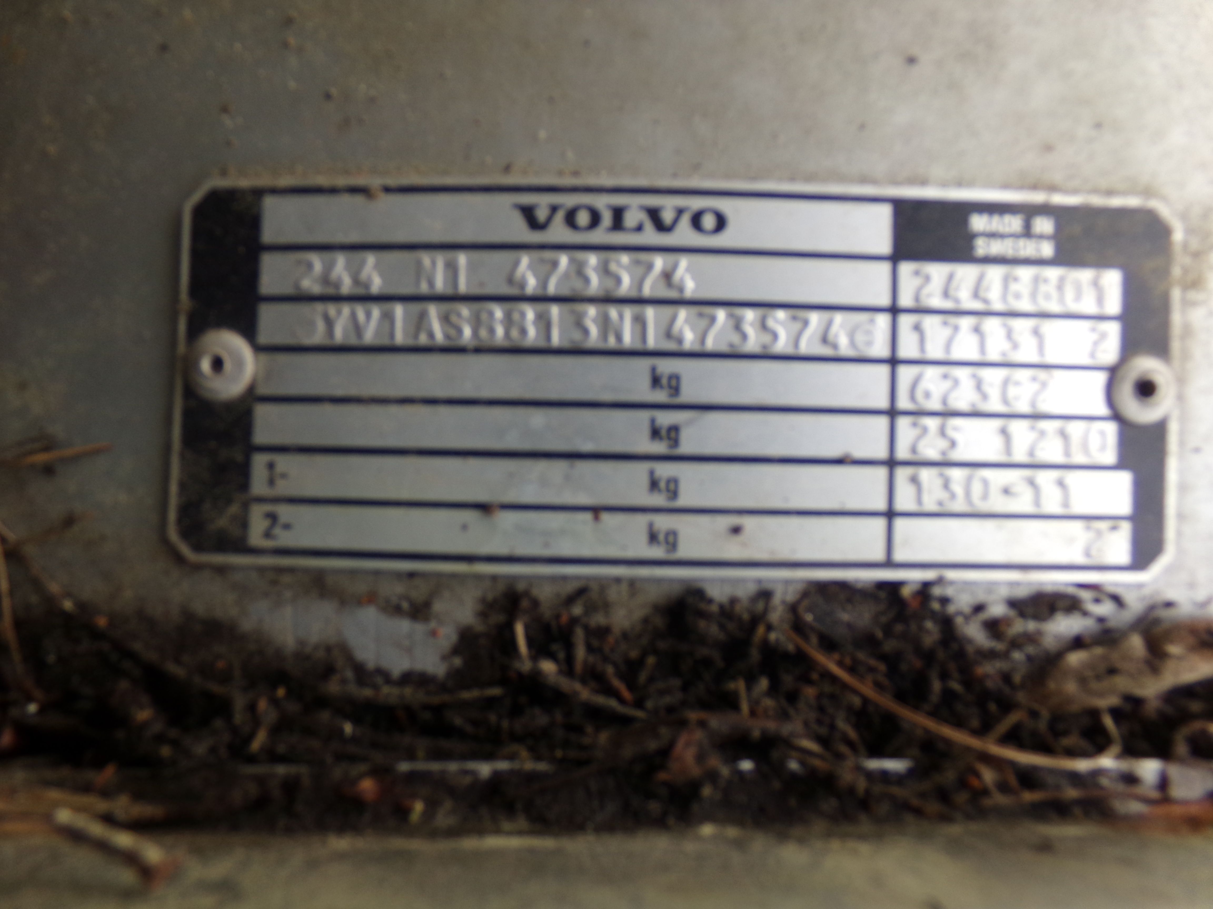 Used 1992 Volvo 240 GL Sedan RWD image 23