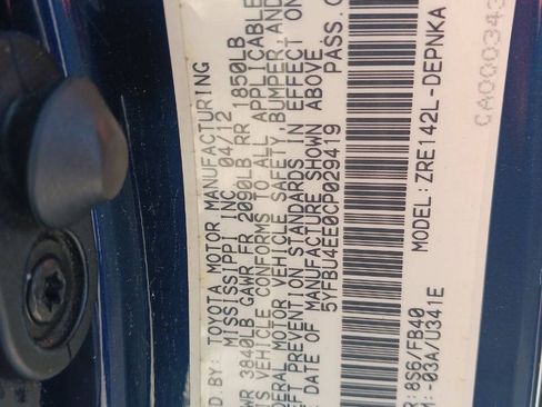 Used 2012 Toyota Corolla LE image 15