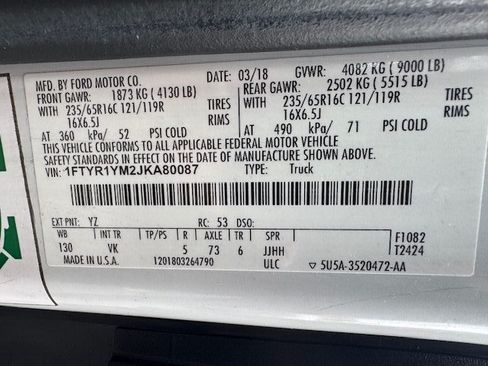 Used 2018 Ford Transit 250 image 18