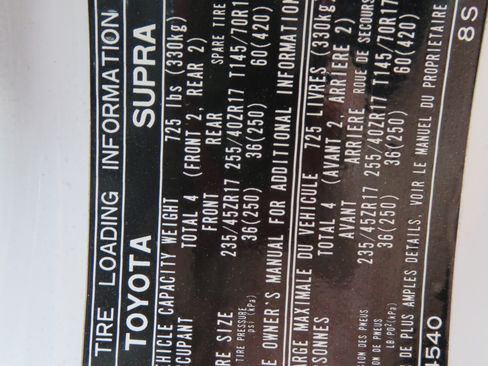 Used 1993 Toyota Supra Turbo image 32