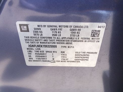 Used 2013 Chevrolet Equinox LT image 42