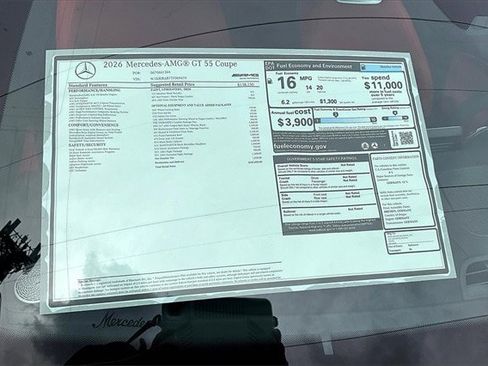 New 2026 Mercedes-Benz AMG GT 55 image 17