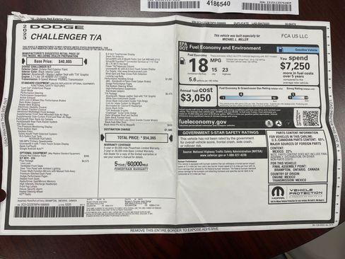 Used 2023 Dodge Challenger T/A image 51