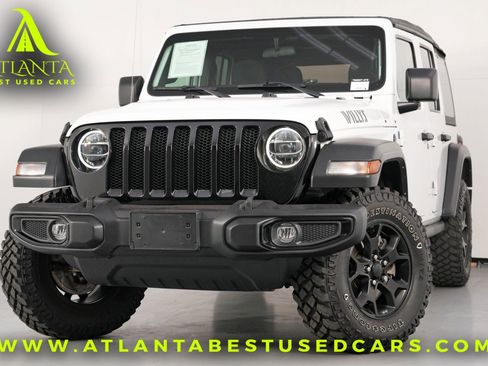 Used 2021 Jeep Wrangler Unlimited Willys image 1