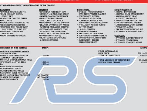 Used 2017 Ford Focus RS AWD/4WD image 55