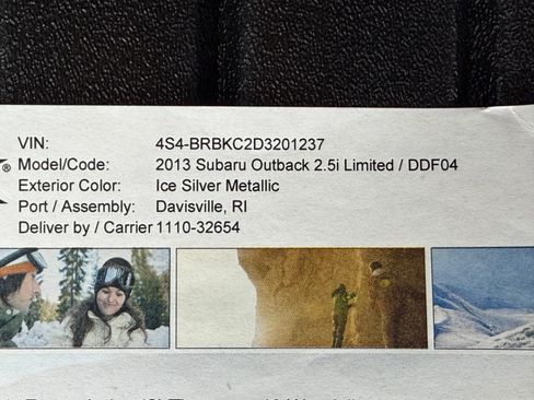 Used 2013 Subaru Outback 2.5i Limited image 70