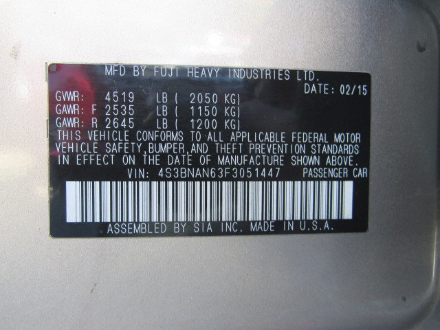 Used 2015 Subaru Legacy 2.5i Limited AWD/4WD image 27