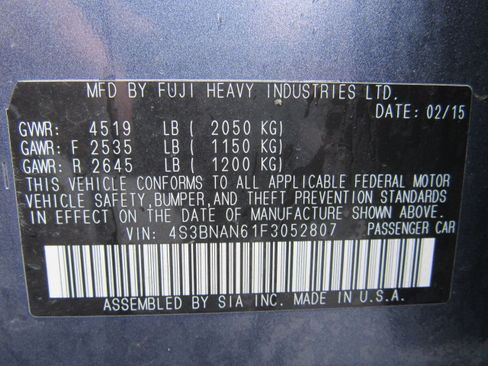 Used 2015 Subaru Legacy 2.5i Limited AWD/4WD image 19