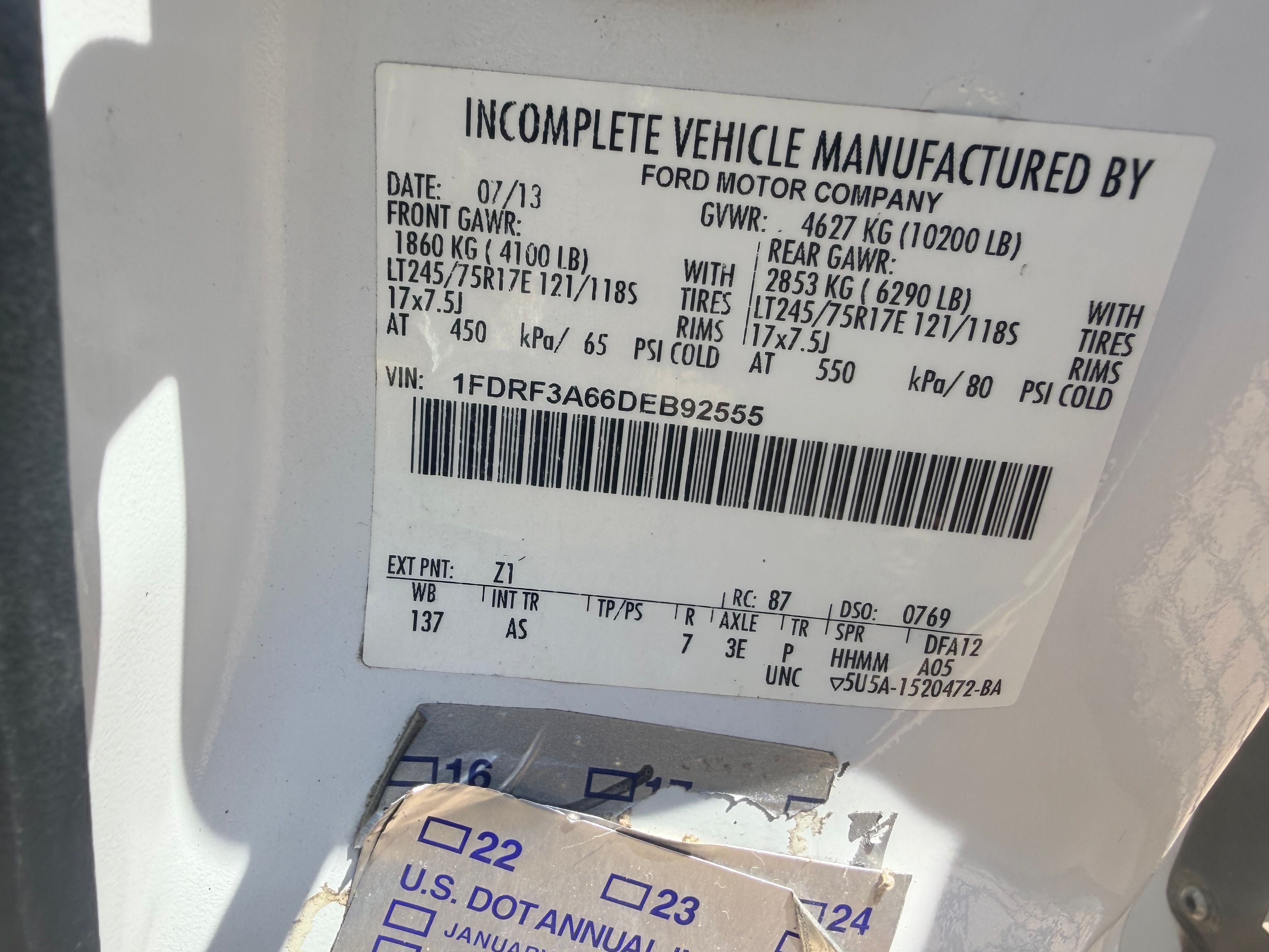 Used 2013 Ford F350 2WD Regular Cab Super Duty image 34