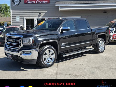 Used 2018 GMC Sierra 1500 4x4 Crew Cab SLT image 3
