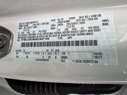 Used 2024 Ford Escape Active image 19