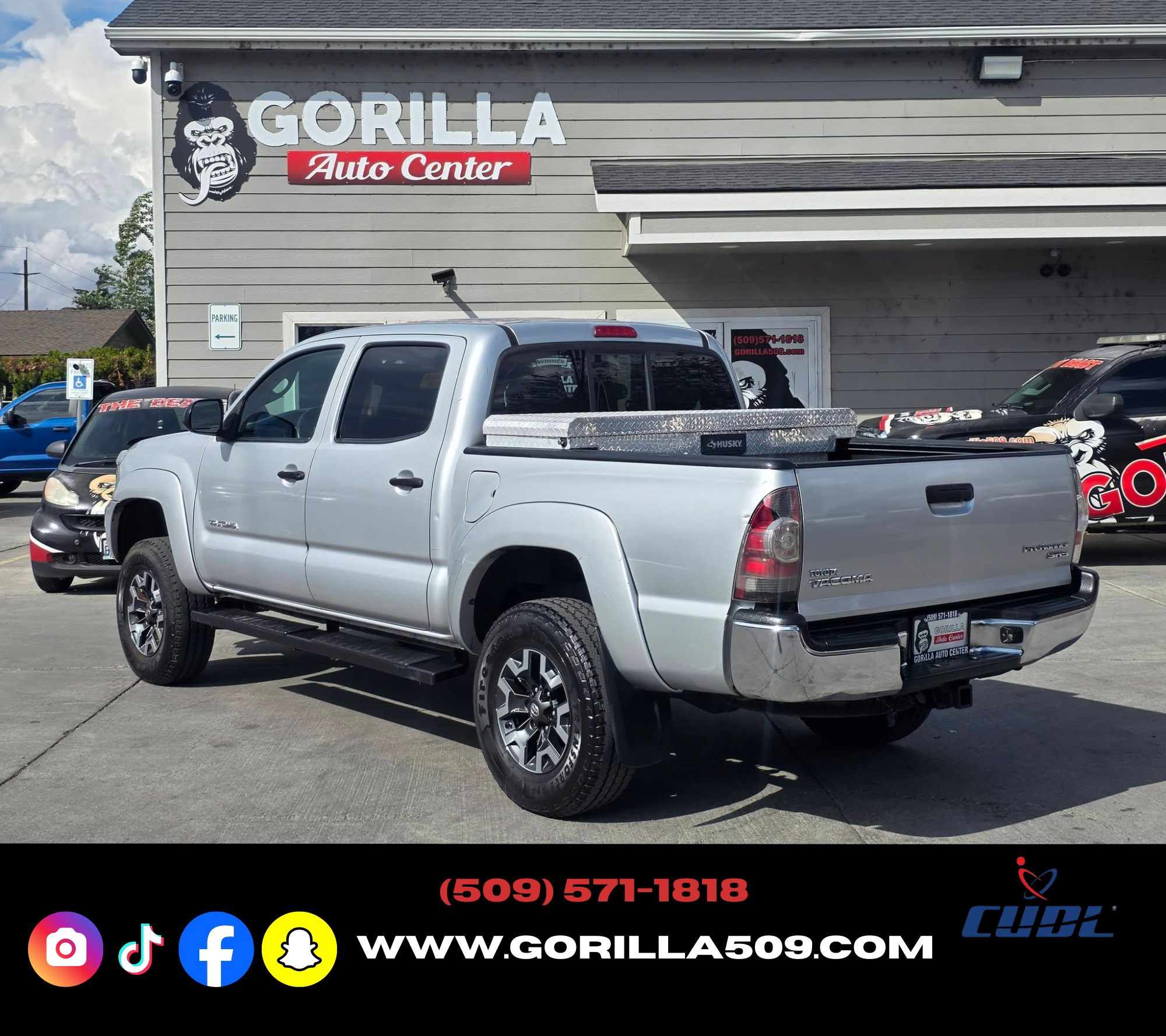 Used 2013 Toyota Tacoma 2WD Double Cab PreRunner image 5