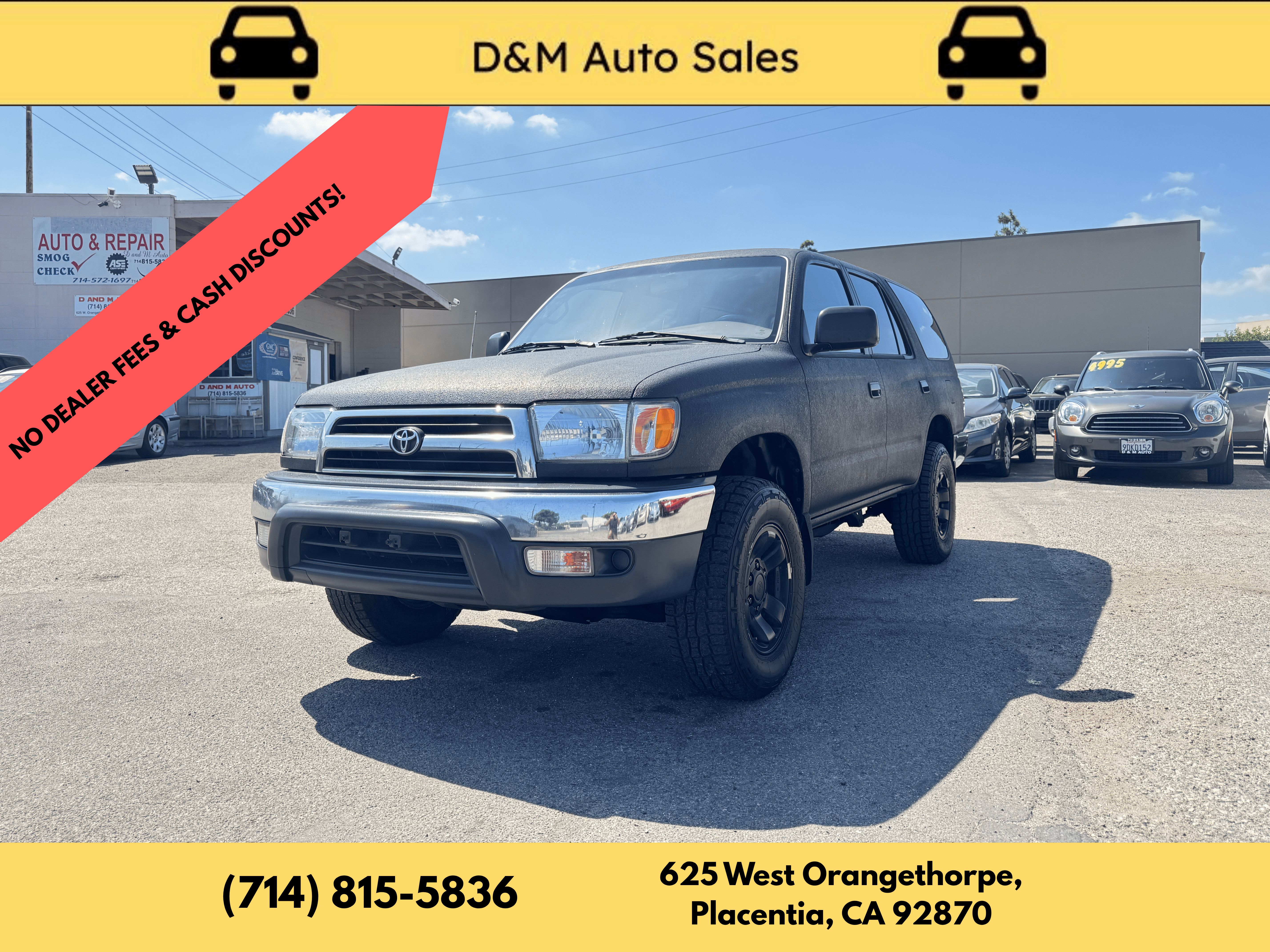 Used 1999 Toyota 4Runner 2WD SR5 image 1