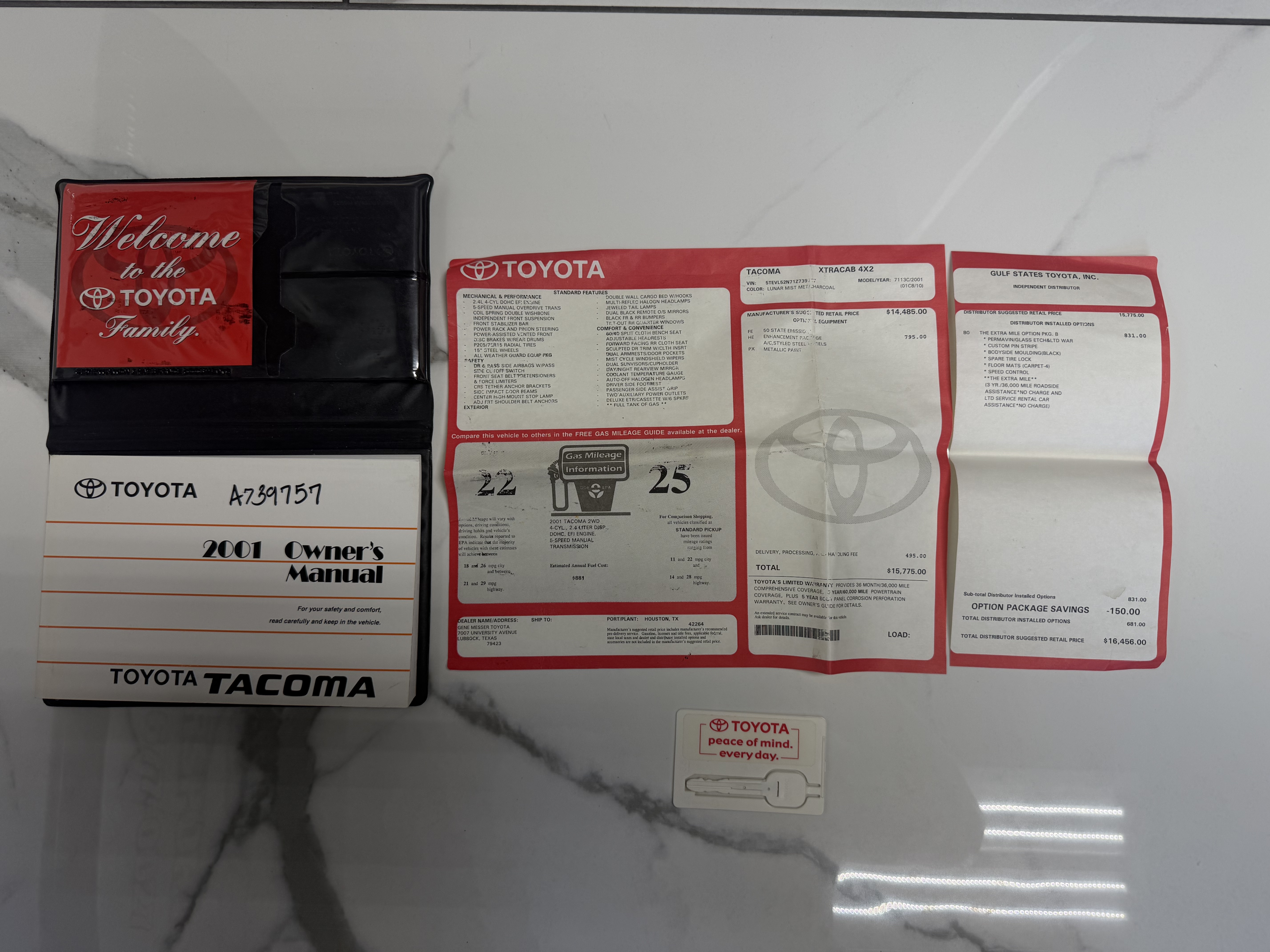 Used 2001 Toyota Tacoma 2WD Xtracab image 38