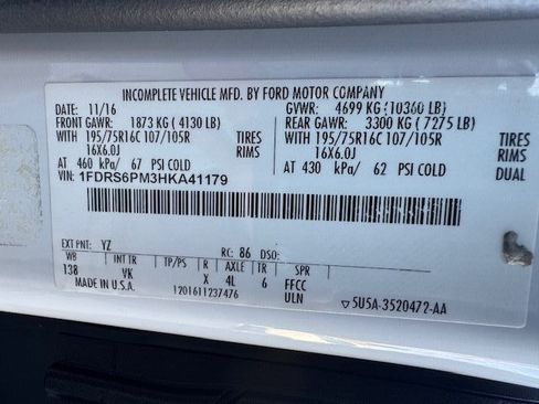 Used 2017 Ford Transit 350 image 19