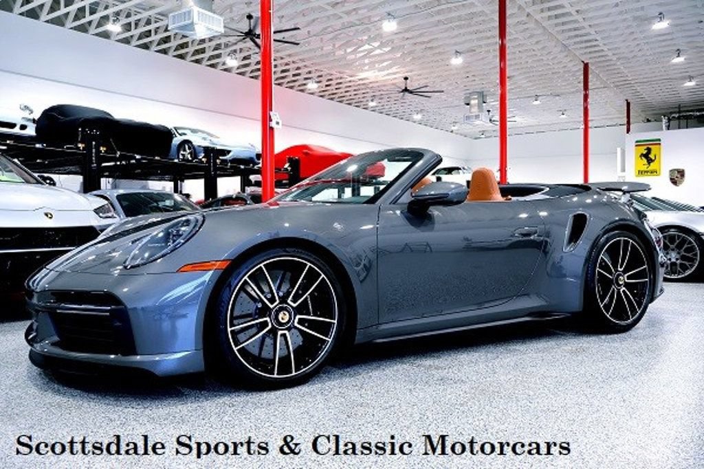 Used 2024 Porsche 911 Turbo S Cabriolet AWD/4WD image 3