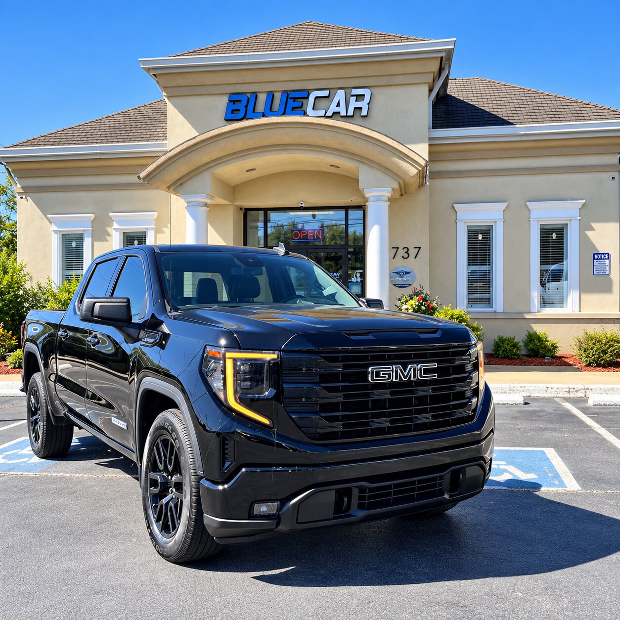 Used 2023 GMC Sierra 1500 4x4 Crew Cab Elevation image 1