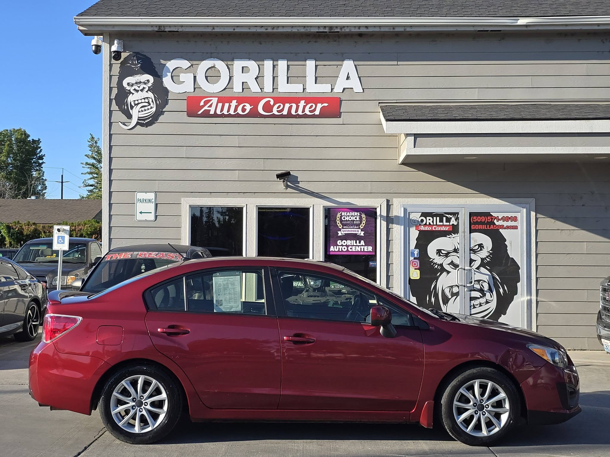 Used 2014 Subaru Impreza 2.0i Premium Sedan AWD/4WD image 8