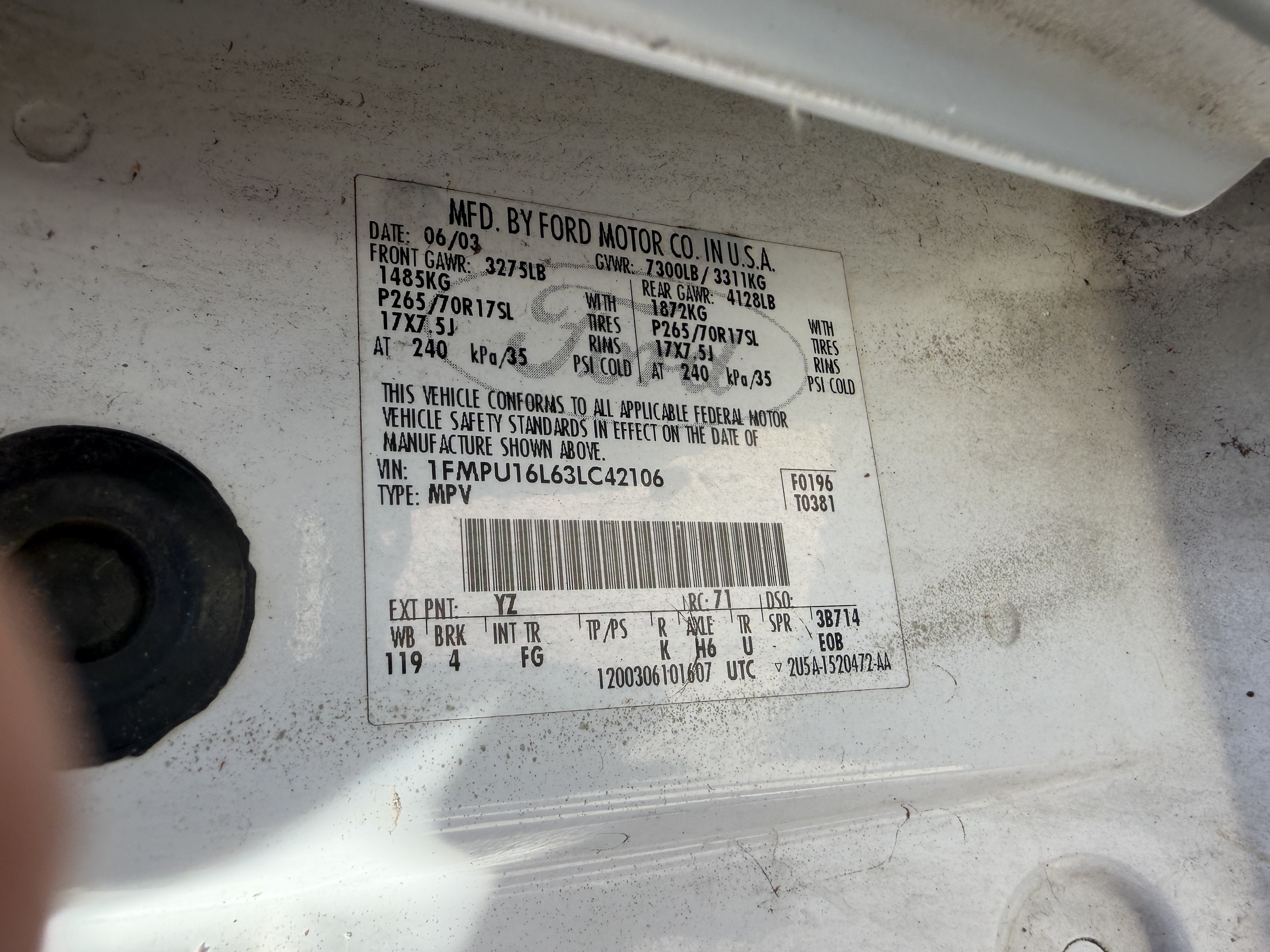 Used 2003 Ford Expedition 4WD XLT image 12