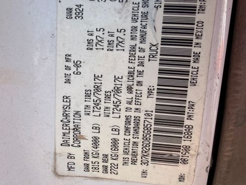 Used 2005 Dodge Ram 2500 Truck 2WD Regular Cab image 10