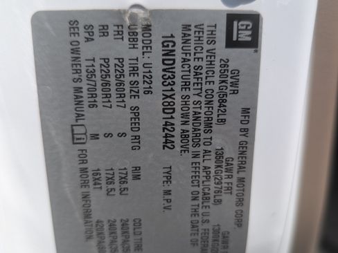 Used 2008 Chevrolet Uplander LT image 15