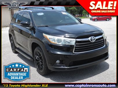 Used 2015 Toyota Highlander XLE V6