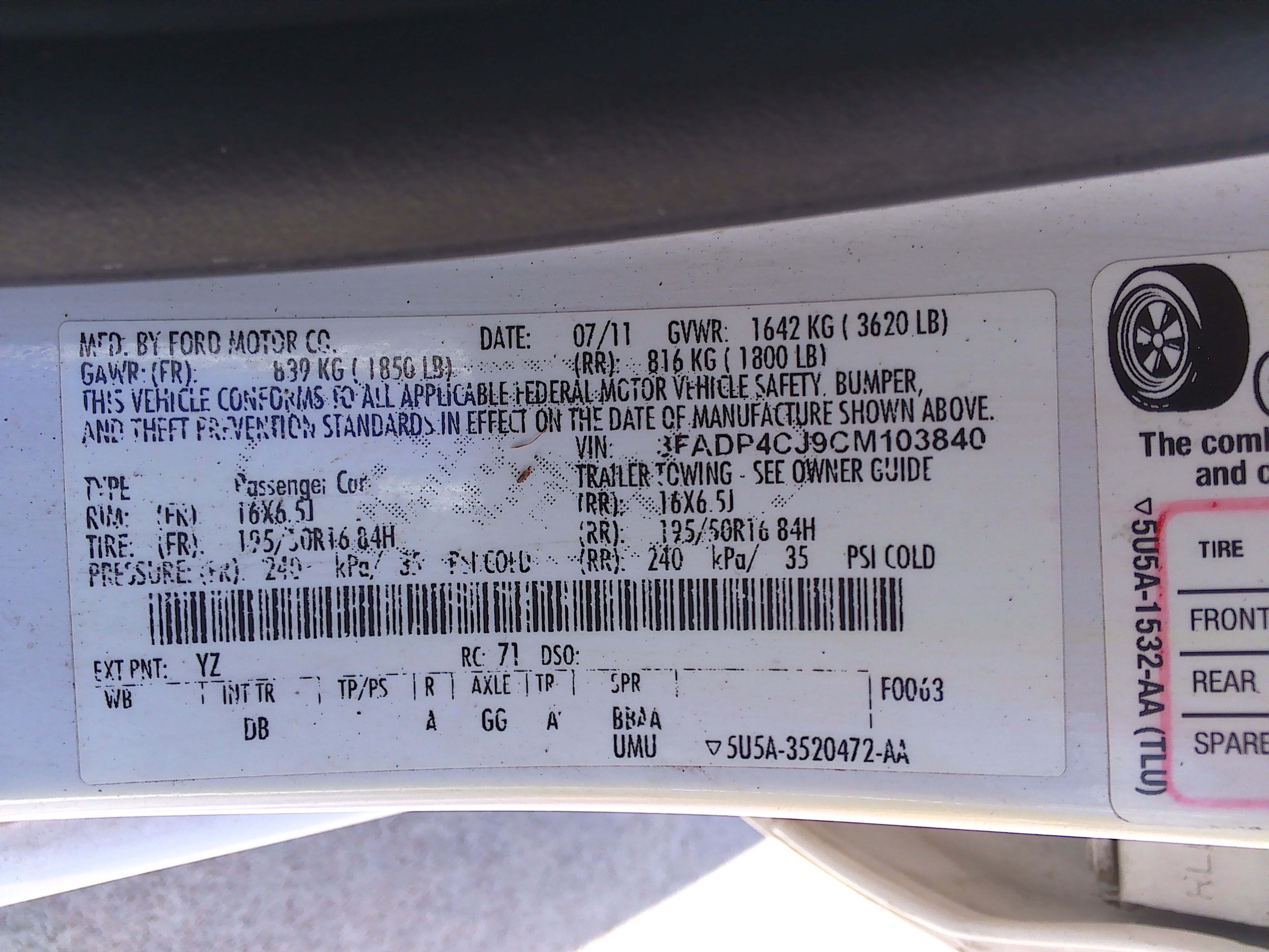 Used 2012 Ford Fiesta SEL Sedan FWD image 34